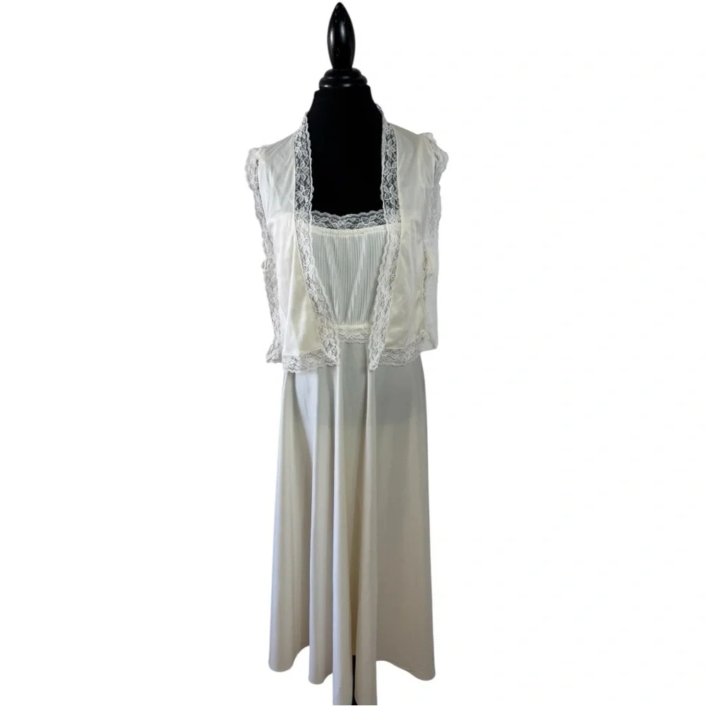Vtg Kim Hart Maxi Slip Dress - Picture 4 of 15